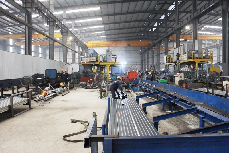 Dây chuyền ống thép